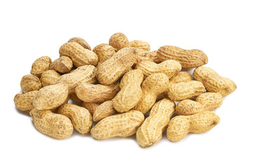 Roasted peanuts peeled and not peeled in shell nutritious delicacy
