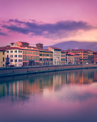 Fototapeta premium pisa arno tuscany