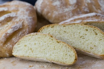 Food. Bread home bakery