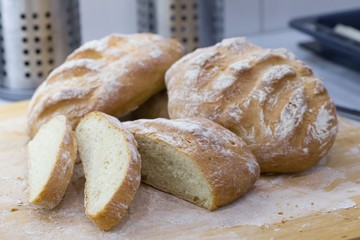 Food. Bread home bakery