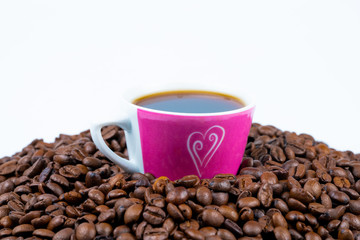 coffee and coffee beans