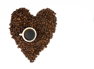 coffee and coffee beans