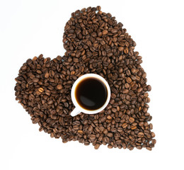 coffee and coffee beans