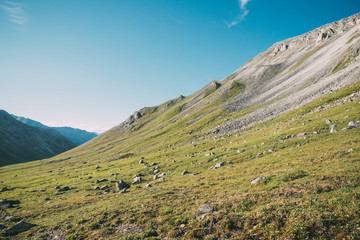 The mountains. Height. beauty