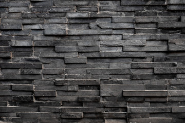 Black rectangle square tile background & wallpaper