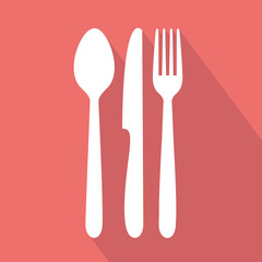 Couverts-fond living coral