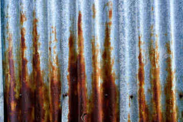 Old & rust metal background