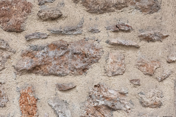 Grunge stony background. Horizontal color photography.