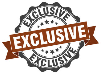exclusive stamp. sign. seal