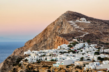 Folegandros after sunset