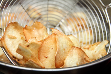 Indian Traditional Cassava or tapioca Chips