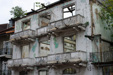 Maison détruite dans la vieille ville de Panama - 2