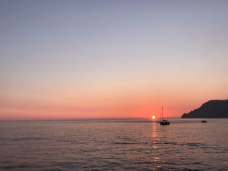 Fototapeta premium Italian Sunset