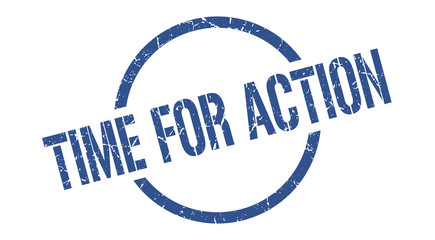 time for action stamp