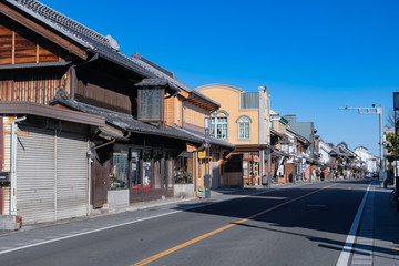 Obraz premium 川越 蔵造りの町並み