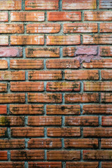 Aged brick texture background