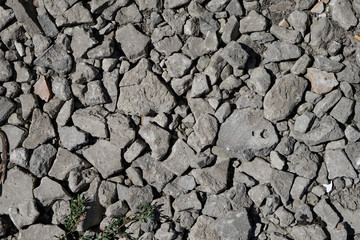 Interesting creative textures from a different plan of cobblestones or lines, cracks. Wallpaper for design