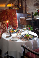 Elegant table setting