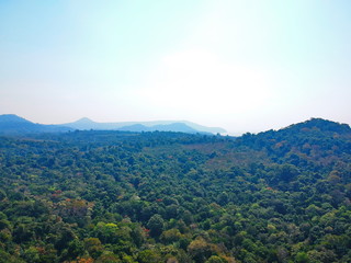 view of mountains