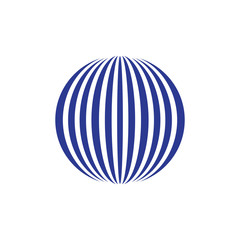 Obraz premium Globe icon logo template