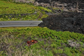 Hawaii mit Drohne - Big Island Lava