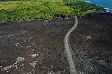 Hawaii mit Drohne - Big Island Lava