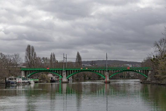 Bridge on the river Seine