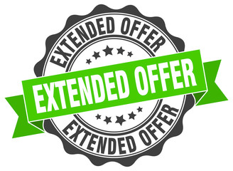 extended offer stamp. sign. seal