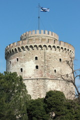 Fototapeta na wymiar Thessaloniki White Tower