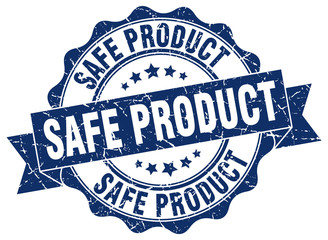 Fototapeta premium safe product stamp. sign. seal