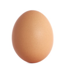 Egg isolated on white background