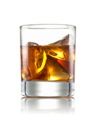 Glass of whiskey