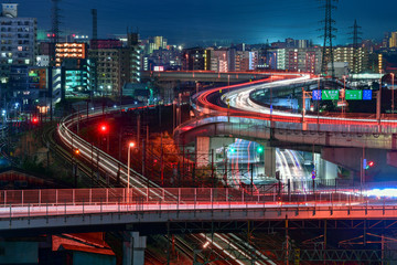 黒崎バイパス夜景