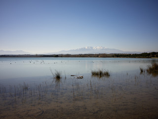 Views of Villeneuve de la Raho in the Pyrenees Orientales, France Originally created in the 70s as a reservoir to supply local agriculture