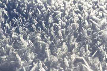 natural ice crystals
