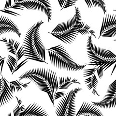 tropical plants pattern,
