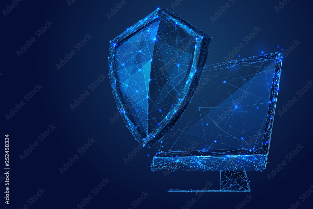 Poster monitor and shield