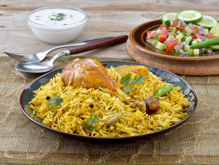 Chicken Biryani, Famoust Food of Pakistani & Indian People