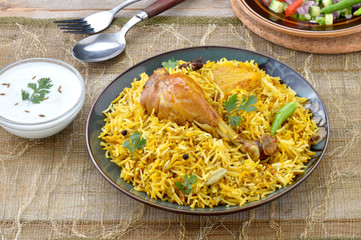 Chicken Biryani, Famoust Food of Pakistani & Indian People