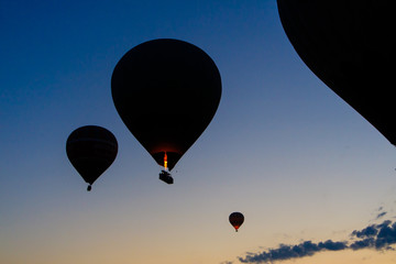 CAPPADOCIA, TURKEY – JUN, 2018: Wonderful Ballooning in Cappadocia, Turkey on Jun, 2018
