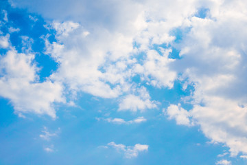 Clouds and sky after rain