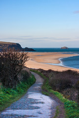 beach in Cornwall