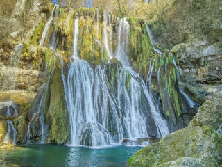 Cascade de Glandieu dans l'Ain