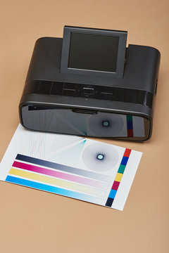Color test of printer