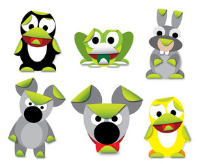 mascotas pegatinas
