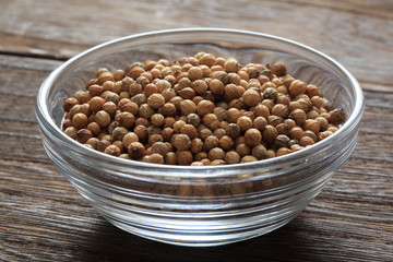 Coriander seed image Shot