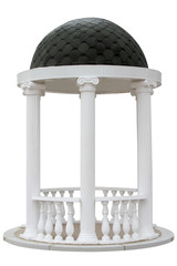 Classic white rotunda.