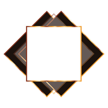 golden square with frame icon
