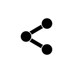 social share icon. Signs and symbols can be used for web, logo, mobile app, UI, UX