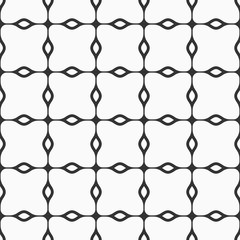 Abstract seamless geometric pattern with wavy stripes forming a symmetric rectangular grid.